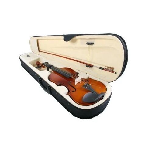 Set bestehend aus zwei Bögen und einer klassischen Violine, Holz, Größe 3/4, inklusive Koffer 120492765