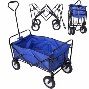 All 4 Home Foldable Garden Handcart #blue
