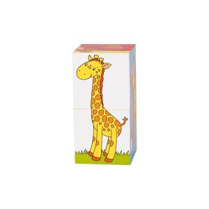 Blocuri cubice 2 elemente 120583083 - Goki Puzzle pentru copii