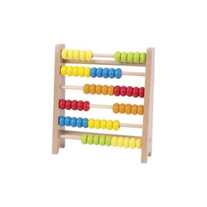 Abac din lemn colorat Goki 58518 pentru copii - Goki Jocuri si jucarii educative