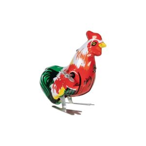 Nakręcana blaszana zabawka kogut Goki, klasyczna zabawka kolekcjonerska - Goki