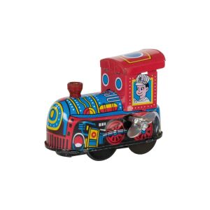 Jucărie tren metalic cu arc Goki Retro - Tren, element feroviar, autostradă