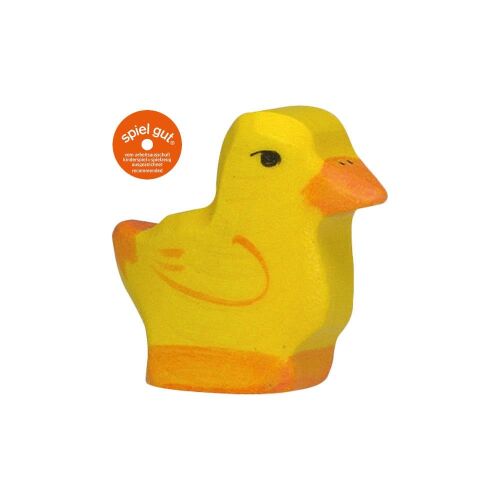 HOLZTIGER fa csirke figura, 4 cm - Figura