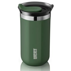 Thermal bögre Wacaco Octaroma Lungo Pomona Green, 300ml, Vákuum szigetelt, Dupla falú, BPA mentes, Zöld