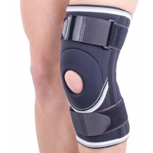 Mozgatható térdmerevítő patella támasztékkal Triamed Aktiv Light 01 Tria, SRT308, fekete, 3 120507502 - Ízületi rögzítő