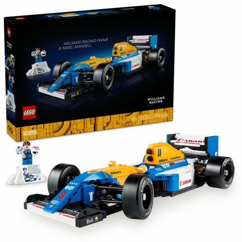 LEGO® Ikone Williams Racing FW14B i Nigel Mansell 10353