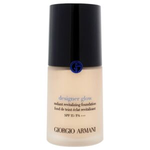Alapozó, Giorgio Armani, Designer Glow, SPF 15, 2, 30 ml 120507777 - Alapozó