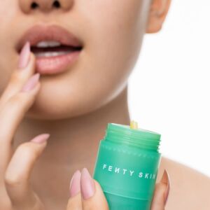 Maska do ust, naprawcza i zwiększająca objętość, Fenty Skin, Plush Puddin, Lip Mask, Kalahari Melon, 15 g 120507780 - Pielęgnacja ust