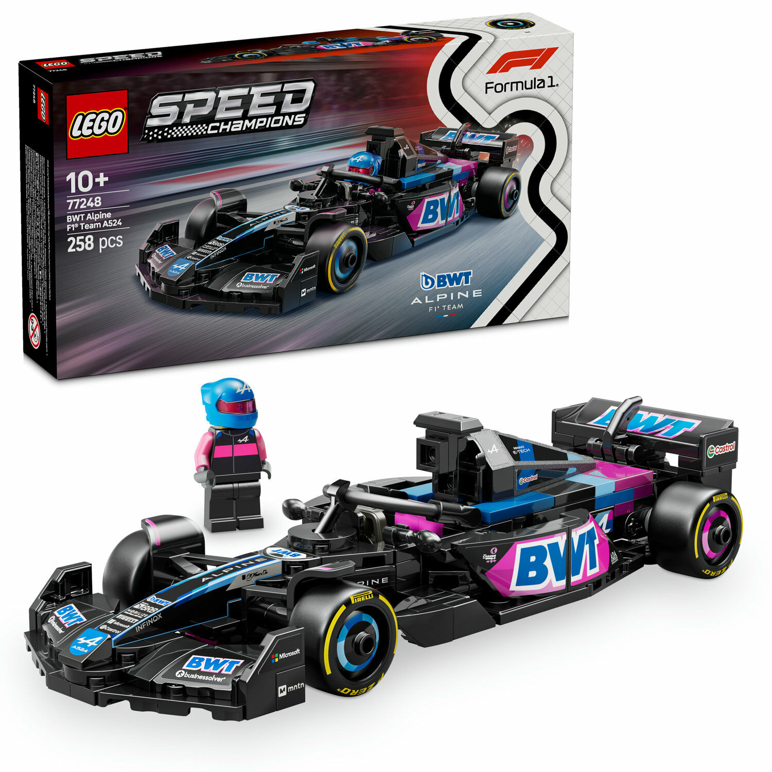 E-shop LEGO® Speed Champions 77248 BWT Alpine F1® Team A524 Závodné auto...