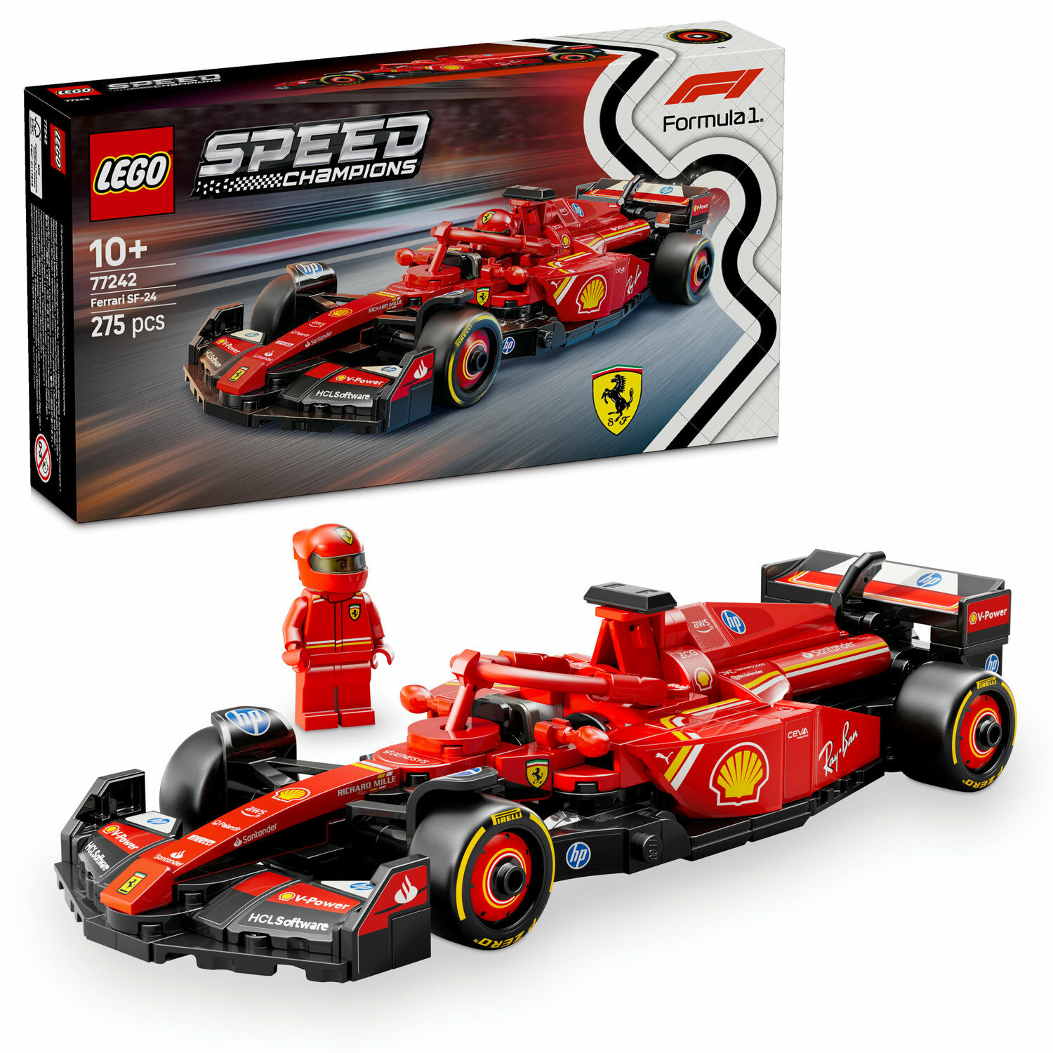 E-shop LEGO® Speed Champions 77242 Ferrari SF-24 F1® Pretekárske Auto St...