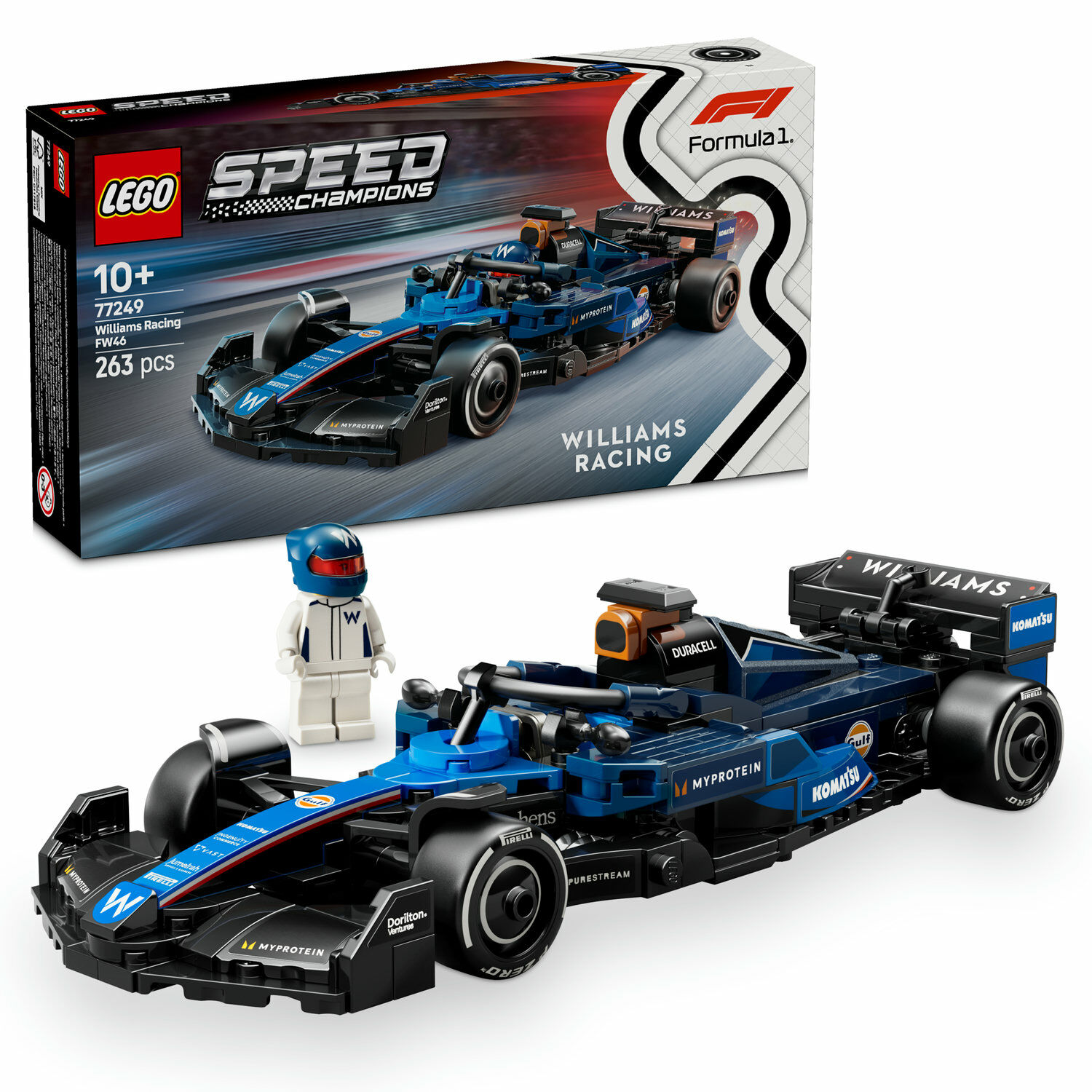 E-shop LEGO® Speed Champions 77249 Williams Racing FW46 F1® Pretekárske...