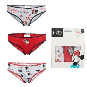 Disney Minnie Maus Mädchen Unterwäsche Set, 3er Pack, Größe 5-6 Jahre (110-116 cm) - Babys & Toddler