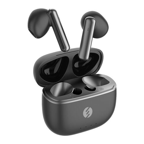 S-Link Weber G10 Bluetooth 5.1 Wireless Earbuds mit Ladecase, Schwarz