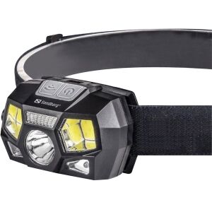 Sandberg Headlamp 5in1 Recharge Sensor Fejlámpa