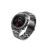 GARETT ATOM ezüst-fekete fém/szilikon Okosóra 120518073