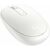 HP 240 White Wireless Mouse Angled View