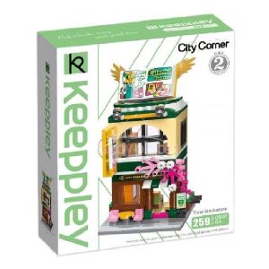 QMAN Keepplay C0107 Kníhkupectvo Stavebnica - 259 dielikov - QMAN
