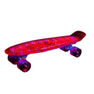 Penny Board - LED Világítás - Piros - 57cm 143193489 - Gyerek gördeszka