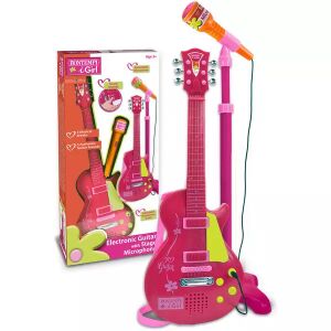 Bontempi: Gitara rockowa z mikrofonem na statywie 143059065 - Bontempi