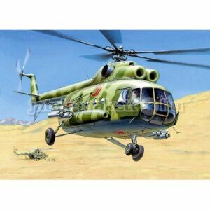Zvezda Mi-8T Hip-B Helikopter Makett - 1:72 144671936 - Kreatív & Építő játék
