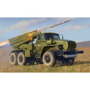 Zvezda BM-21 Grad Rakétavető Modell Makett - 1:35 Méretarány - Rocket