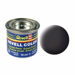 Revell Emaille Farbe # 06-teerschwarz, Matte 123982508 - Hobby-Farbe