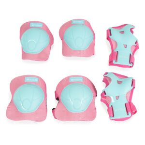 Byox Ariel Térd-, könyök- és kézvédő szett - Pink 120532747 - Gyerekülés kerékpárra