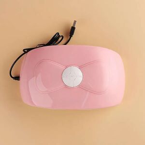 Rózsaszín UV LED körömlakk szárító lámpa - Műkörmös szett