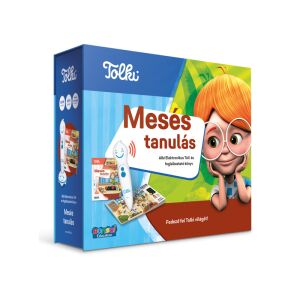 Tolki Mesés Tanulás Zestaw: Interaktywna książka edukacyjna i pióro - Książka