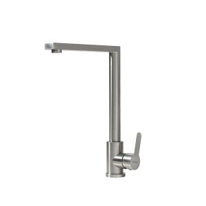 Bateria kuchenna Valen ze szczotkowanej stali, nowoczesny design - Leziter