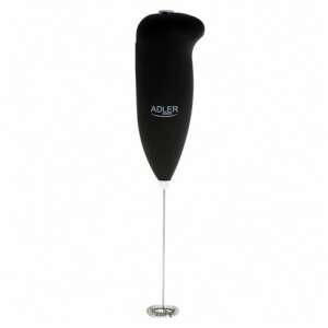 Adler AD 4491 black milk frother, handheld electric milk frother for cappuccino, latte, and hot chocolate - Milk Frother