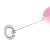 ADLER MS4493P Pink Electric Milk Frother Whisk