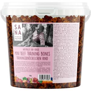 Sanadog Mini Beef Training Bones - Marhás jutalomfalat 1kg