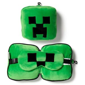 Minecraft utazópárna szemmaszkkal, Relaxeazzz, Minecraft Creeper 120545082 - Nyakpárna
