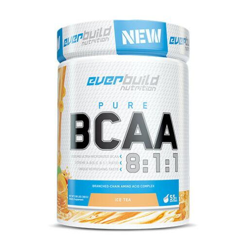 EverBuild Nutrition - BCAA 8:1:1 100%-os gyógyszerészeti tisztaságú - Fresh Lemonade - Aminosav, limonádé