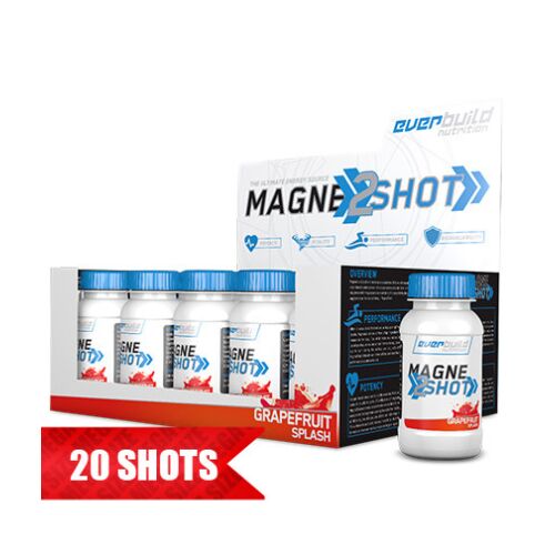 EverBuild Nutrition - MAGNE 2 SHOT /Grapefruit 20*70 ml - magnézium shot 120545686