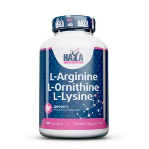 HAYA LABS L-Arginin L-Ornitin L-Lizin 100 kapszula étrend-kiegészítő - Haya Labs