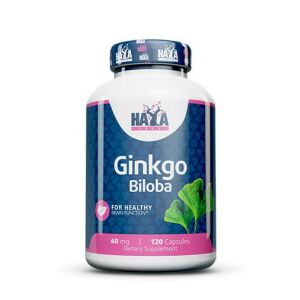 Haya Labs - HAYA LABS Ginkgo Biloba 60mg / 120 Tabs. - Agyműködés
