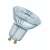 Osram GU10 LED bulb 6.9W, angled view