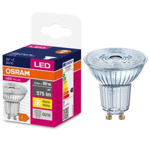 Osram GU10 LED крушка 6.9W с опаковка - Лампи и осветление