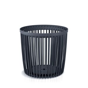 Clubo Antracit Kerek Tárolókosár 38,6 cm