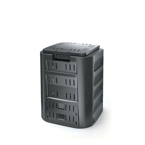 Compogreen 220L Negru Compostor de Grădină 120555239