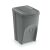 Sortibox szelektív hulladékgyűjtő rendszer, szürke fedél, 35l, szürke