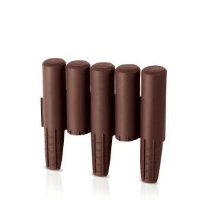 IPAL5 Kerti Szegélypaliszád Barna 270 cm, 4 db - Ágyásszegély