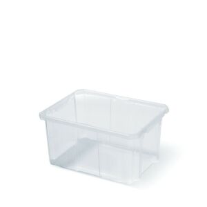 Cargobox 400 Przezroczysty Pojemnik do Przechowywania z Rolkami 120556954 - Przechowywanie i sortowanie