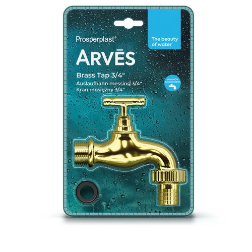 Prosperplast ARVES Kerti Csap - Sárgaréz - 3/4" 120557557