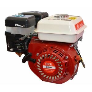 DRK 7.0HP benzinmotor, 4 ütemű, 196 cmc, 7 LE, 3600 ford./perc, vízszintes tengely - Öntözés