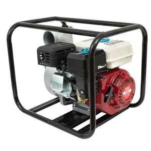 DRK WP30 6,5 LE-s benzinmotoros szivattyú, 3 hüvelykes kimenet, 650 L/perc, 30 m emelőmagasság - Öntözés