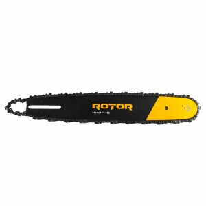 Rotor 14 hüvelykes láncfűrész lánc és sín készlet, 3/8-os osztás, 52 hajtó láncszem, 26 fog - Rotor