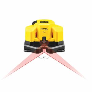 Nivel System FL1 lézeres vízszintező piros keresztsugárral, a padlóra vetített lézersugarakkal - Nivel System